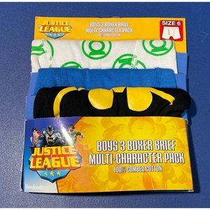 Justice League Boys Underwear Boxer Briefs